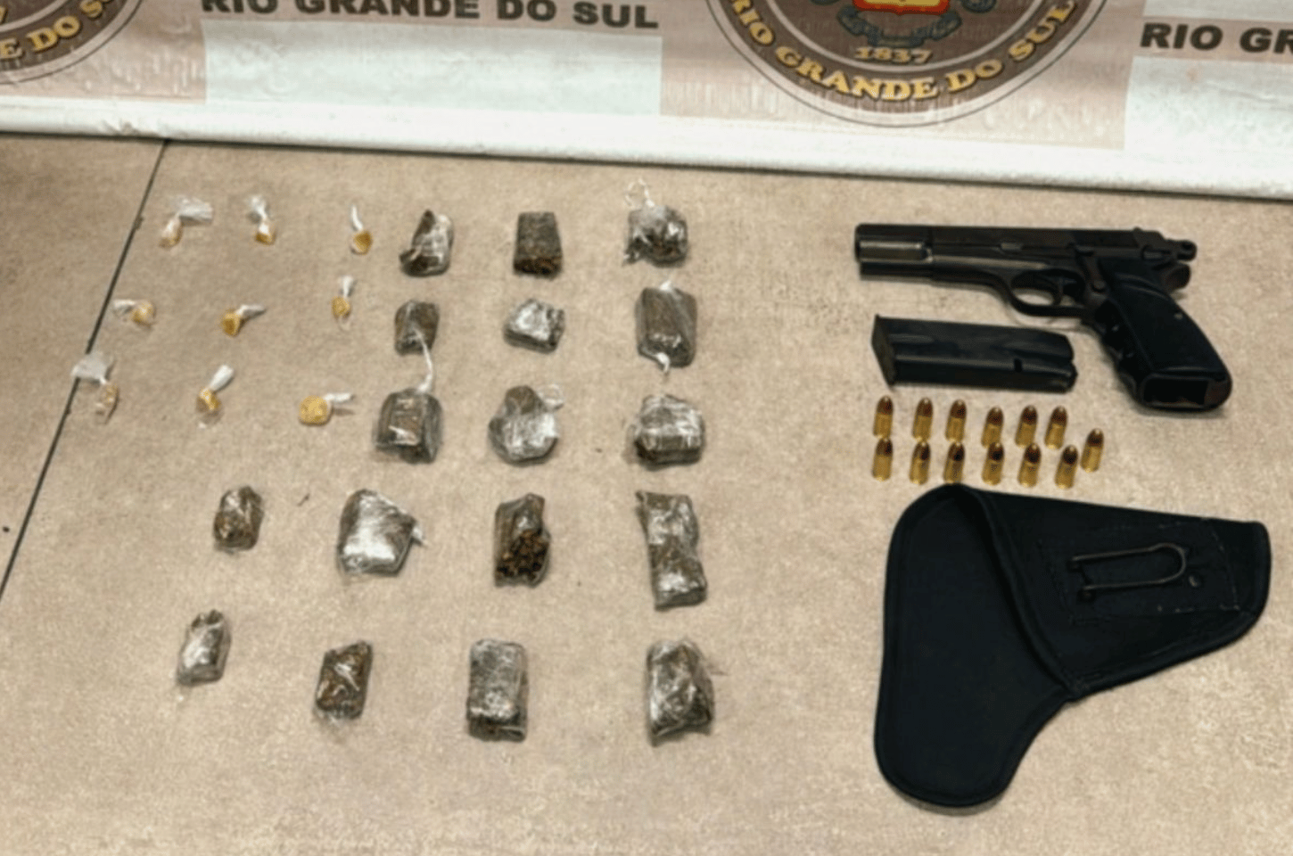 BM prende homem com arma e drogas em Xangri-Lá