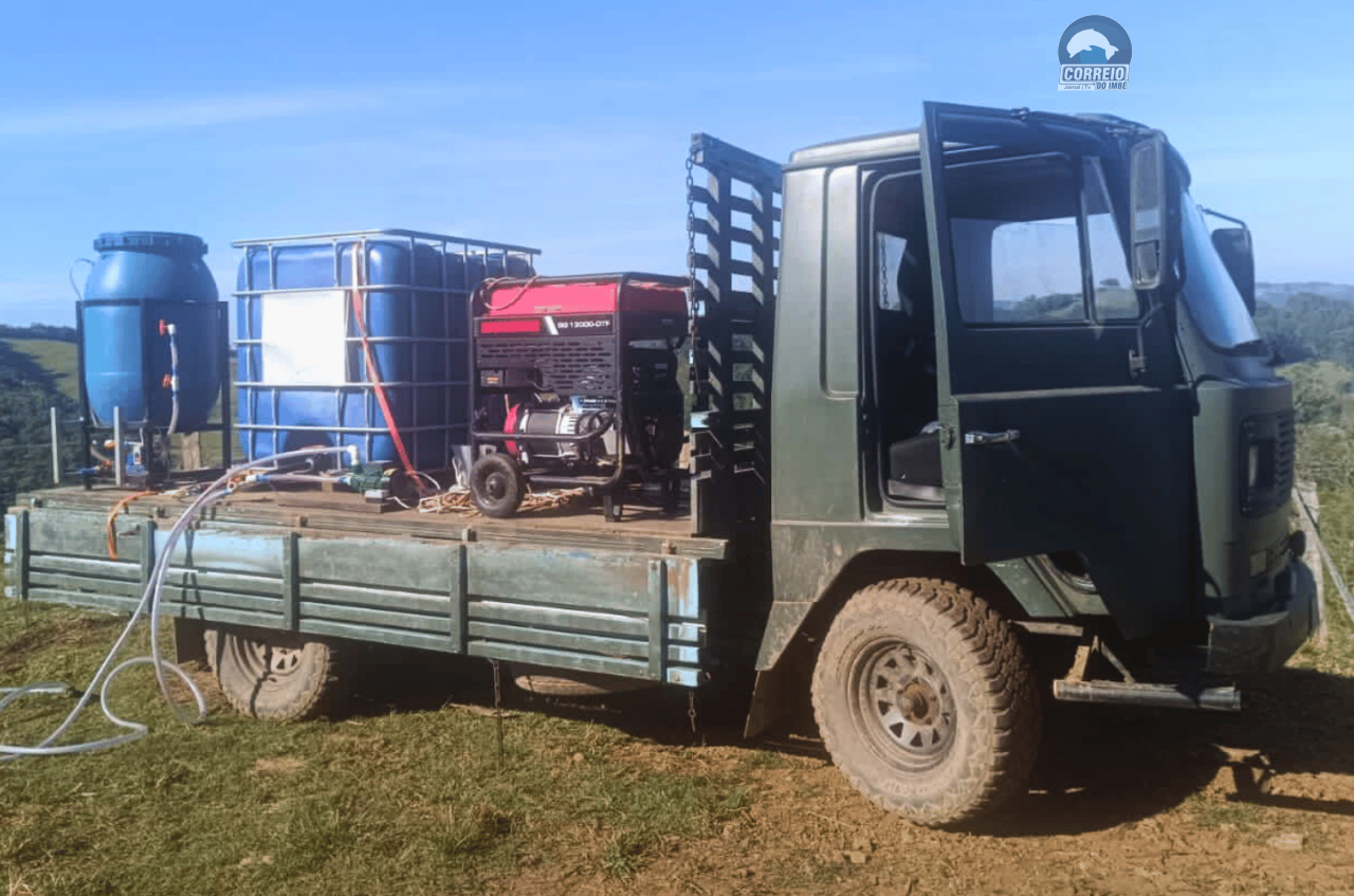 BM flagra dano ambiental causado por drone agrícola em Santo Antônio da Patrulha
