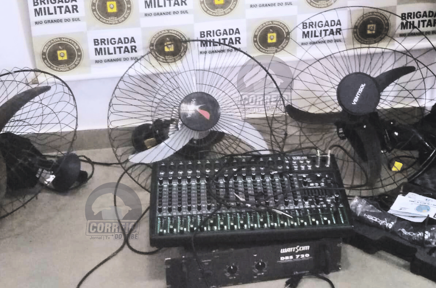 Brigada Militar prende homem por ameaça e furto qualificado em igreja de Imbé