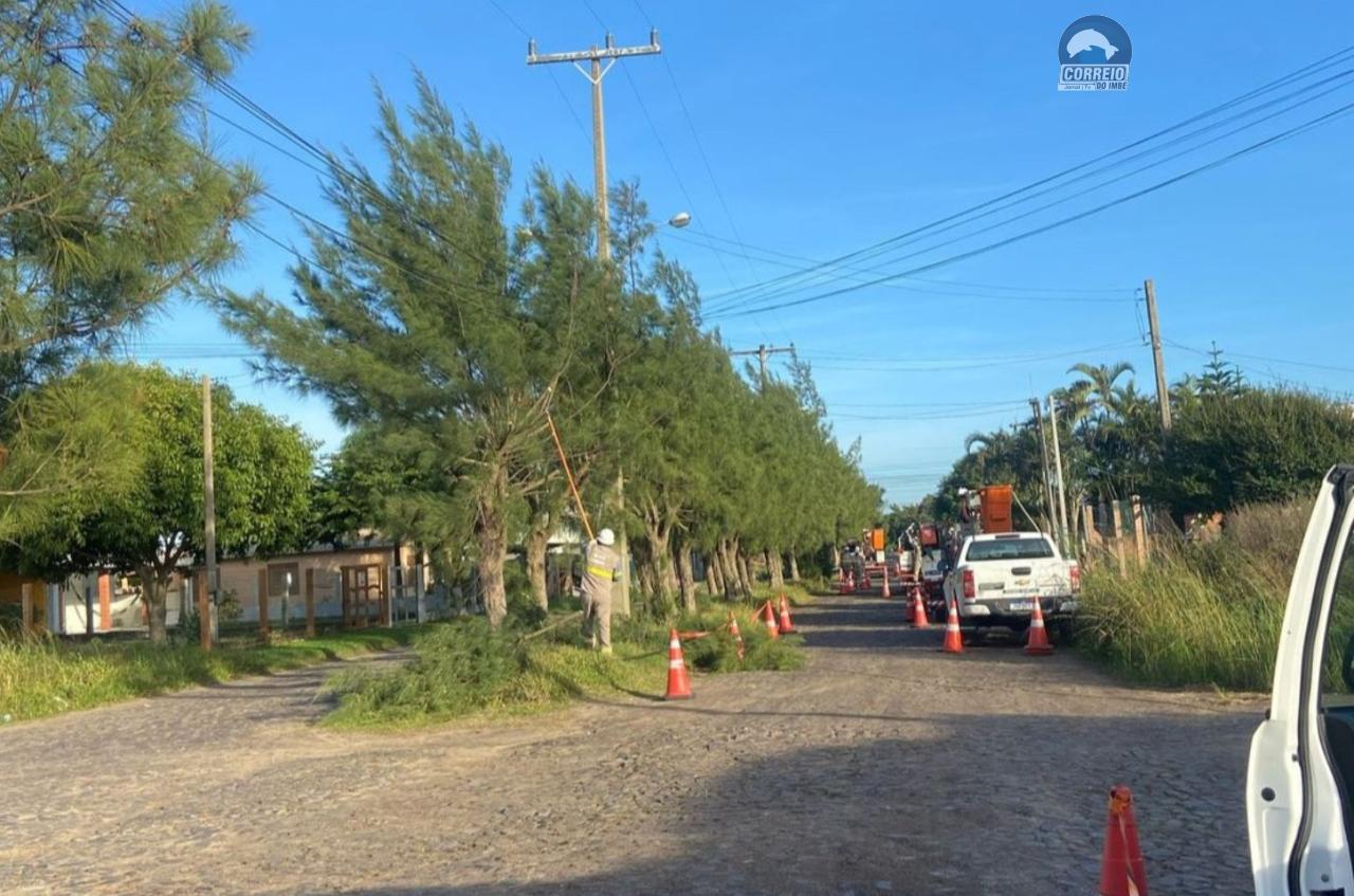 CEEE Equatorial realiza melhorias na rede elétrica de Tramandaí nos próximos dias