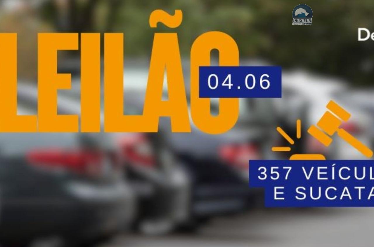 DetranRS oferta 357 veículos e sucatas em leilão virtual