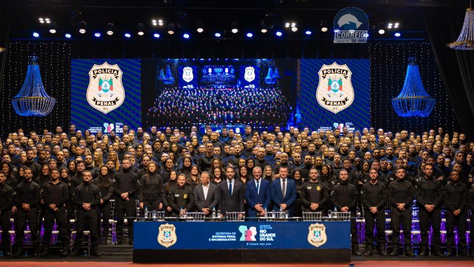 Estado forma 383 novos servidores da Polícia Penal