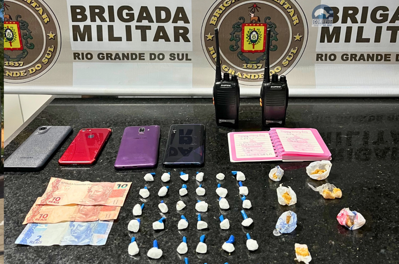 Força Tática prende duas mulheres por tráfico em Tramandaí