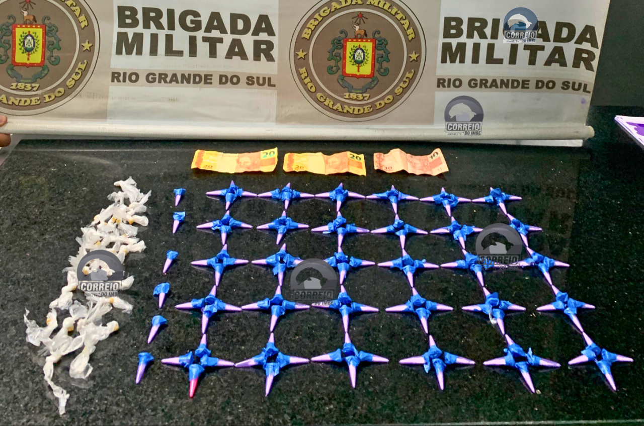 Força Tática Prende Mulher com grande quantidade de Cocaína e Crack em Cidreira