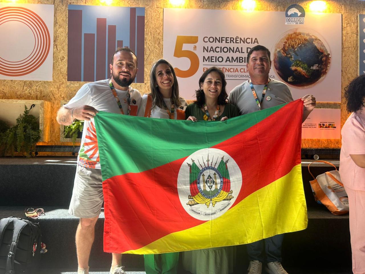 Imbé marcou presença na 5ª Conferência Nacional do Meio Ambiente