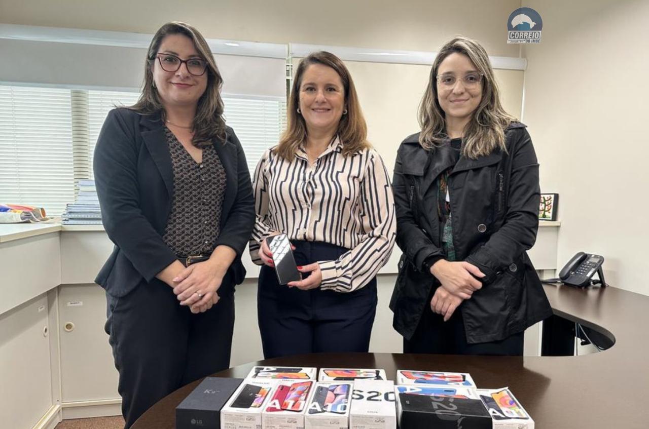 MPRS entrega celulares do Projeto Alquimia II ao Programa de Proteção a Crianças e Adolescentes Ameaçados de Morte