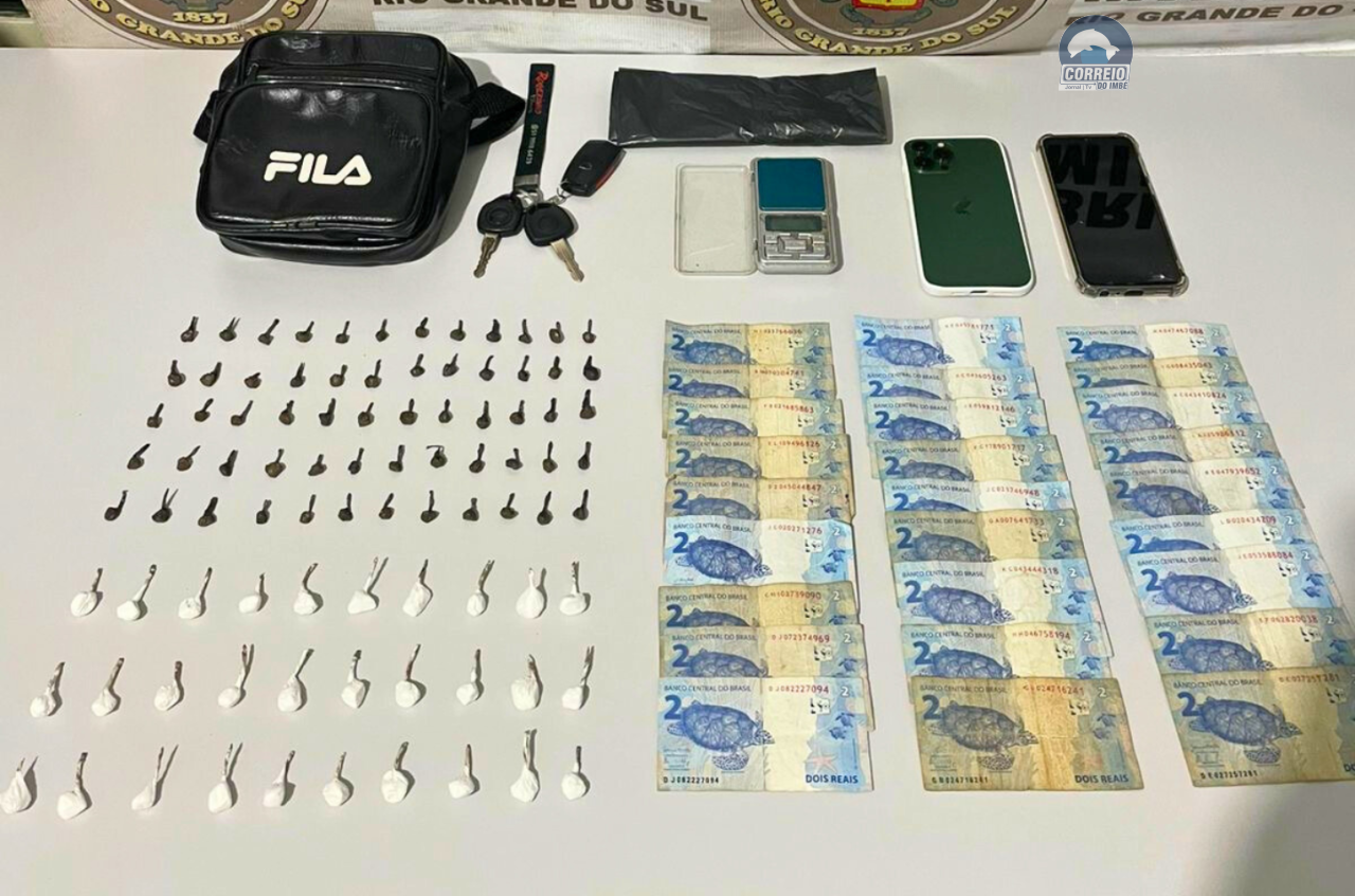 Operação da Força Tática Combate Tráfico de Drogas em Osório