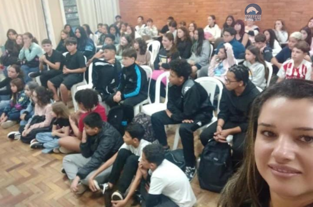 PAPO DE RESPONSA NA ESCOLA ESTADUAL GENERAL OSORIO, EM OSORIO