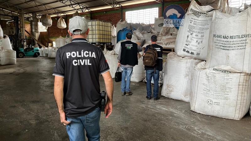 Polícia Civil apreende 384 toneladas de sementes ilegais durante Operação Semente Segura no RS