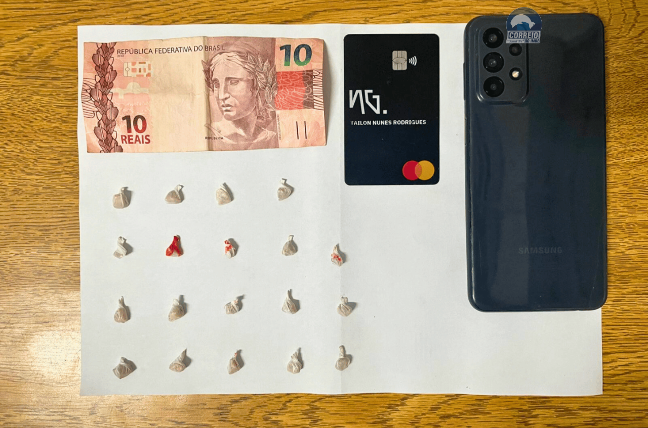 Tráfico na praça: Homem com antecedentes é preso com crack em Osório