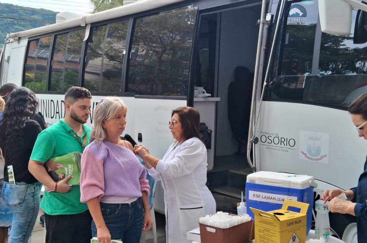 VACINAÇÃO CONTRA A GRIPE ESTÁ DISPONÍVEL PARA TODA A POPULAÇÃO NOS POSTOS DE SAÚDE DE OSÓRIO