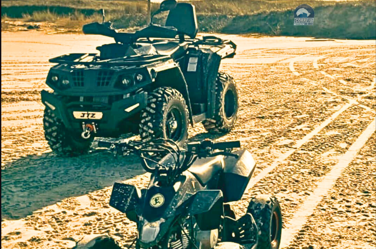 PATRAM Flagra Quadriciclos em Dunas Protegidas na Orla de Tramandaí e Cidreira