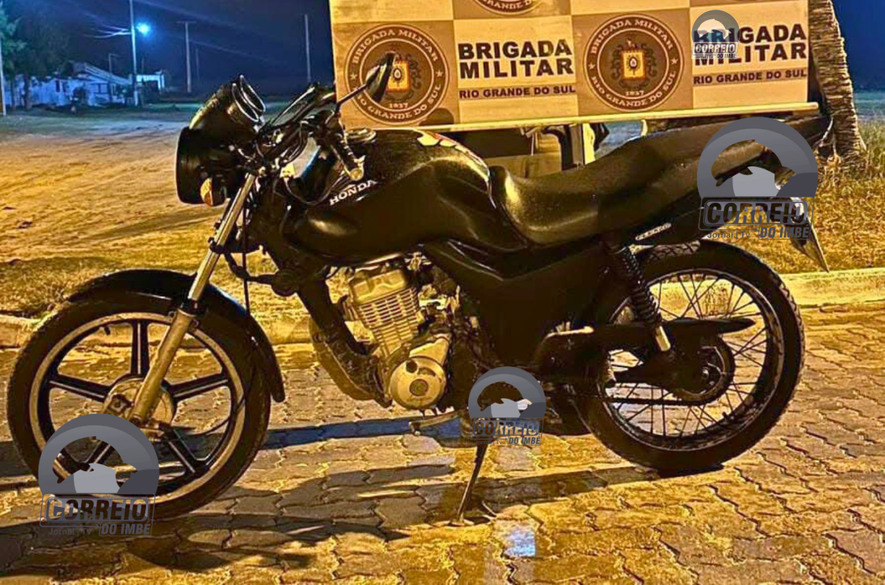 Brigada Militar prende homem com motocicleta adulterada em Cidreira