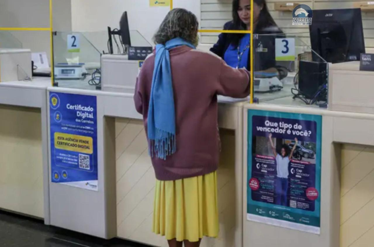 Correios atendem mais de 900 mil aposentados e pensionistas do INSS sobre descontos indevidos