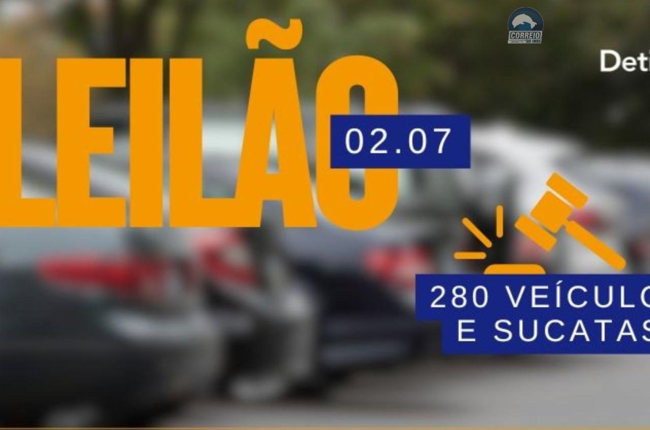 DetranRS leiloa 280 veículos e sucatas