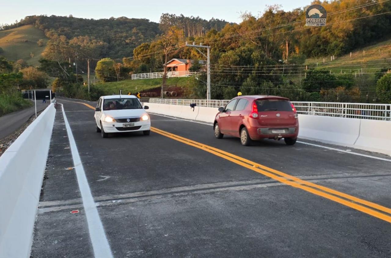 Estado conclui nova ponte em Caraá, no Litoral Norte