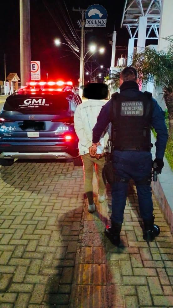 FORAGIDO DE SANTA CATARINA É CAPTURADO PELA GUARDA MUNICIPAL EM IMBÉ