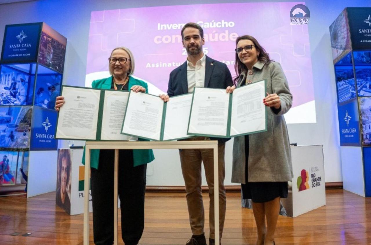 Govenador Eduardo Leite anuncia mais R$ 112 milhões para hospitais e municípios pelo programa Inverno Gaúcho com Saúde 2025