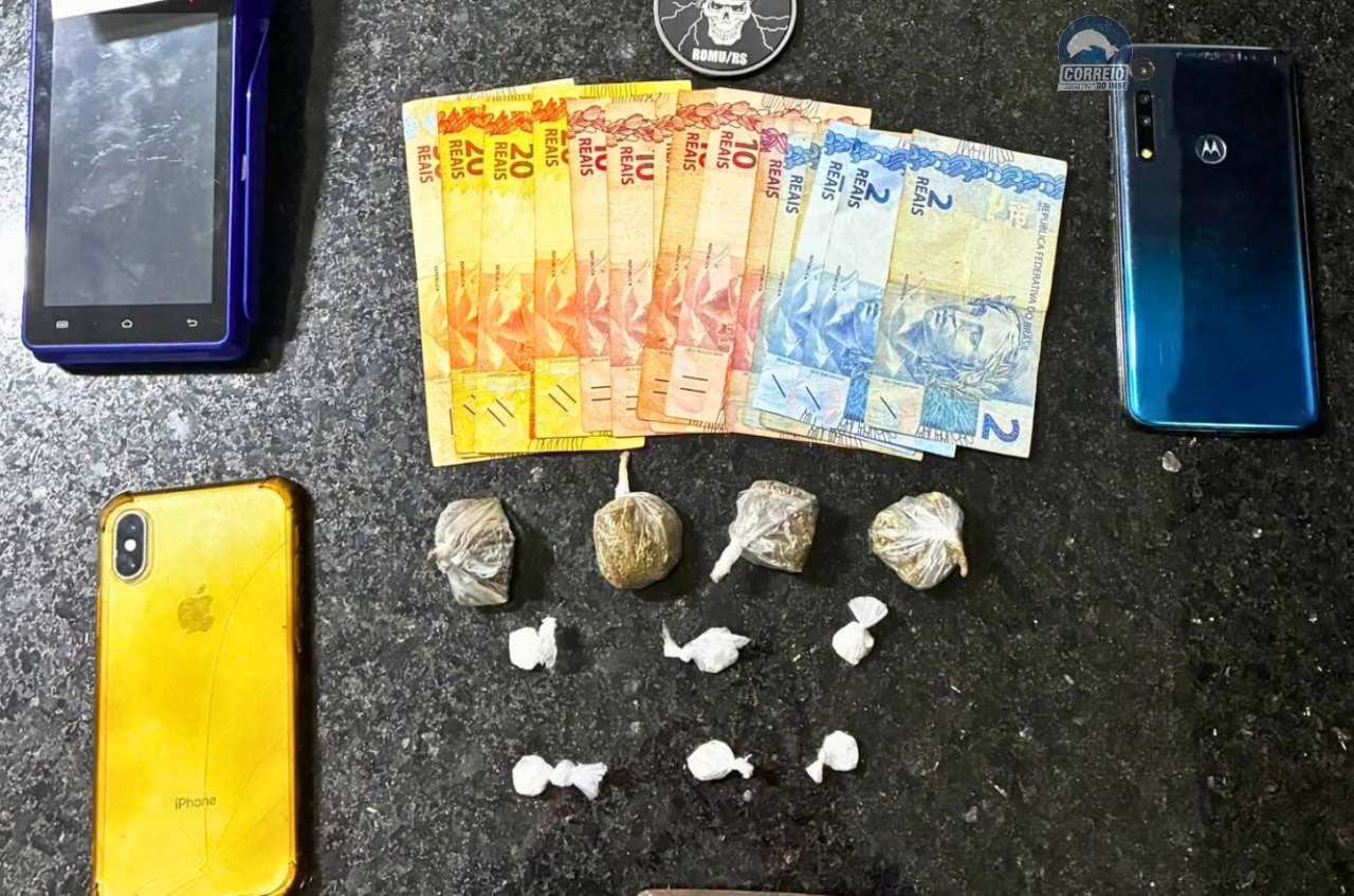 Traficante é preso pela GMI durante tele-entrega de drogas