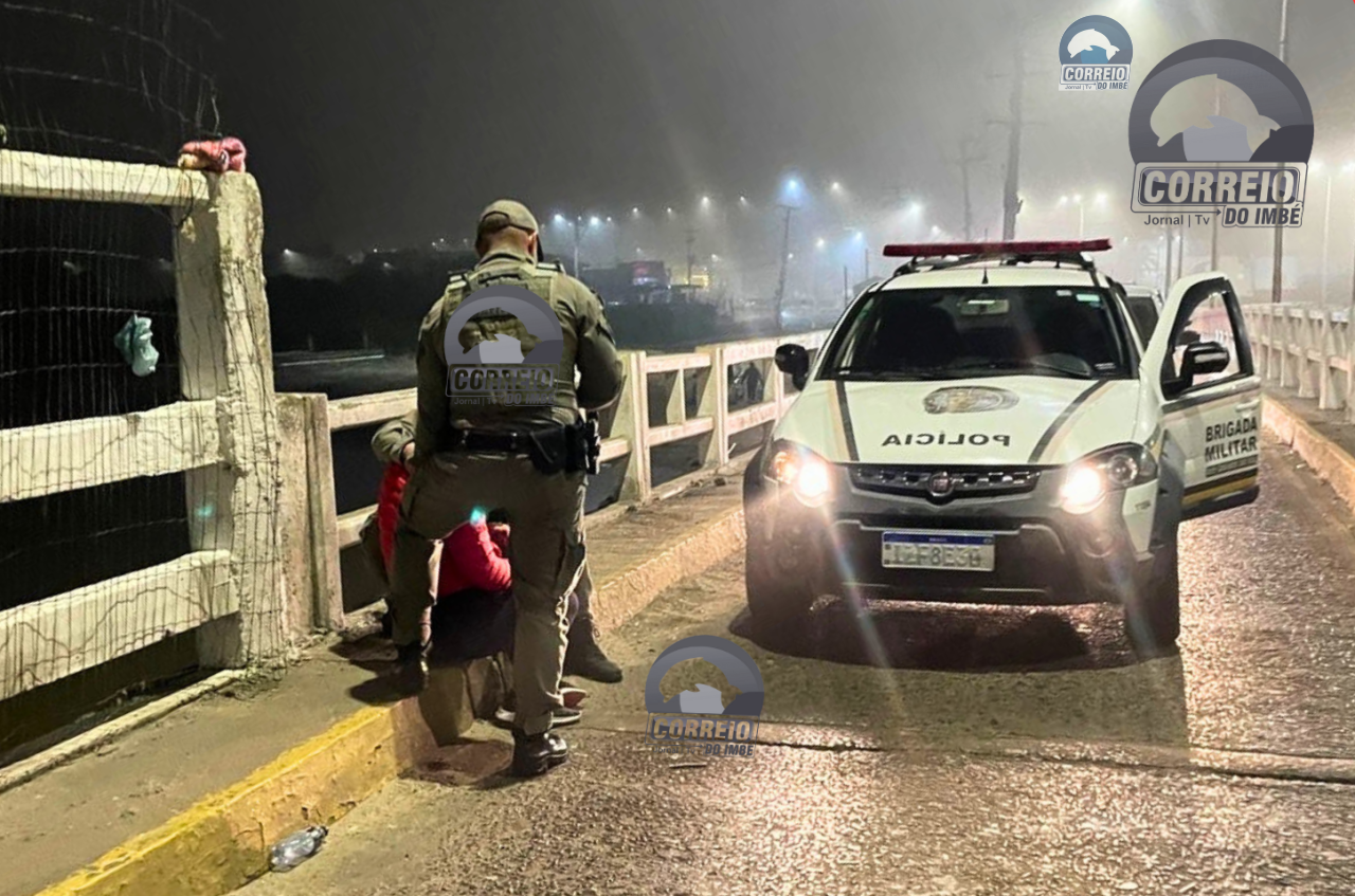 BM e Condutor da Saúde de Imbé Atuam Juntos para Salvar Vida na Ponte Giuseppe Garibaldi
