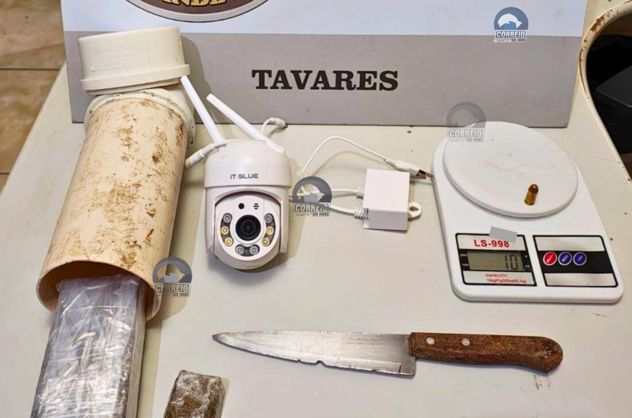 BM prende dois homens com drogas em Tavares