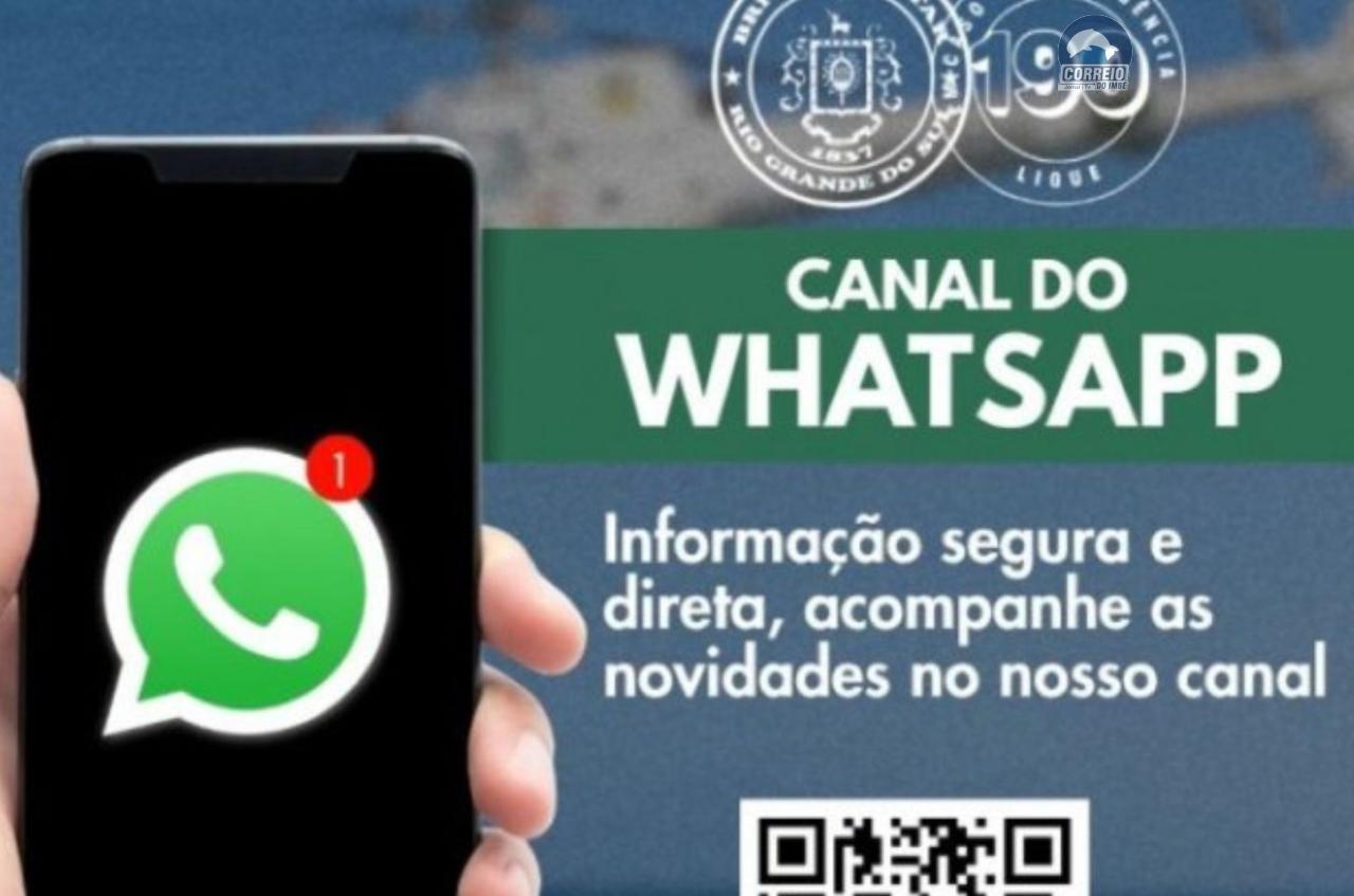 Brigada Militar lança o canal de WhatsApp da instituição