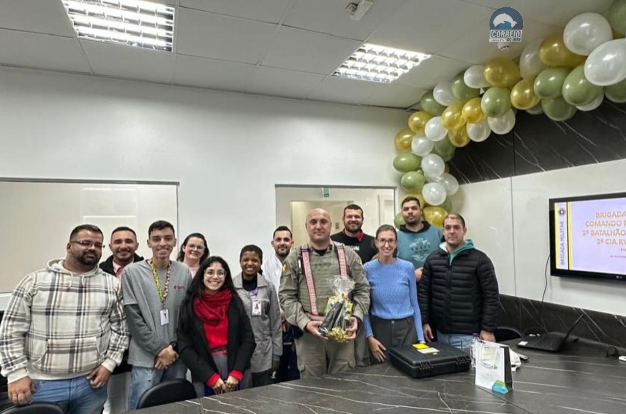 Brigada Militar realiza palestra sobre segurança no trânsito em Tramandaí