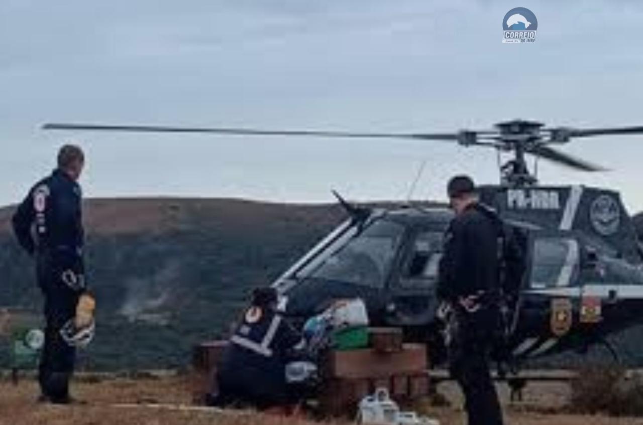 Drone localiza menina que caiu no Cânion Fortaleza, em Cambará do Sul