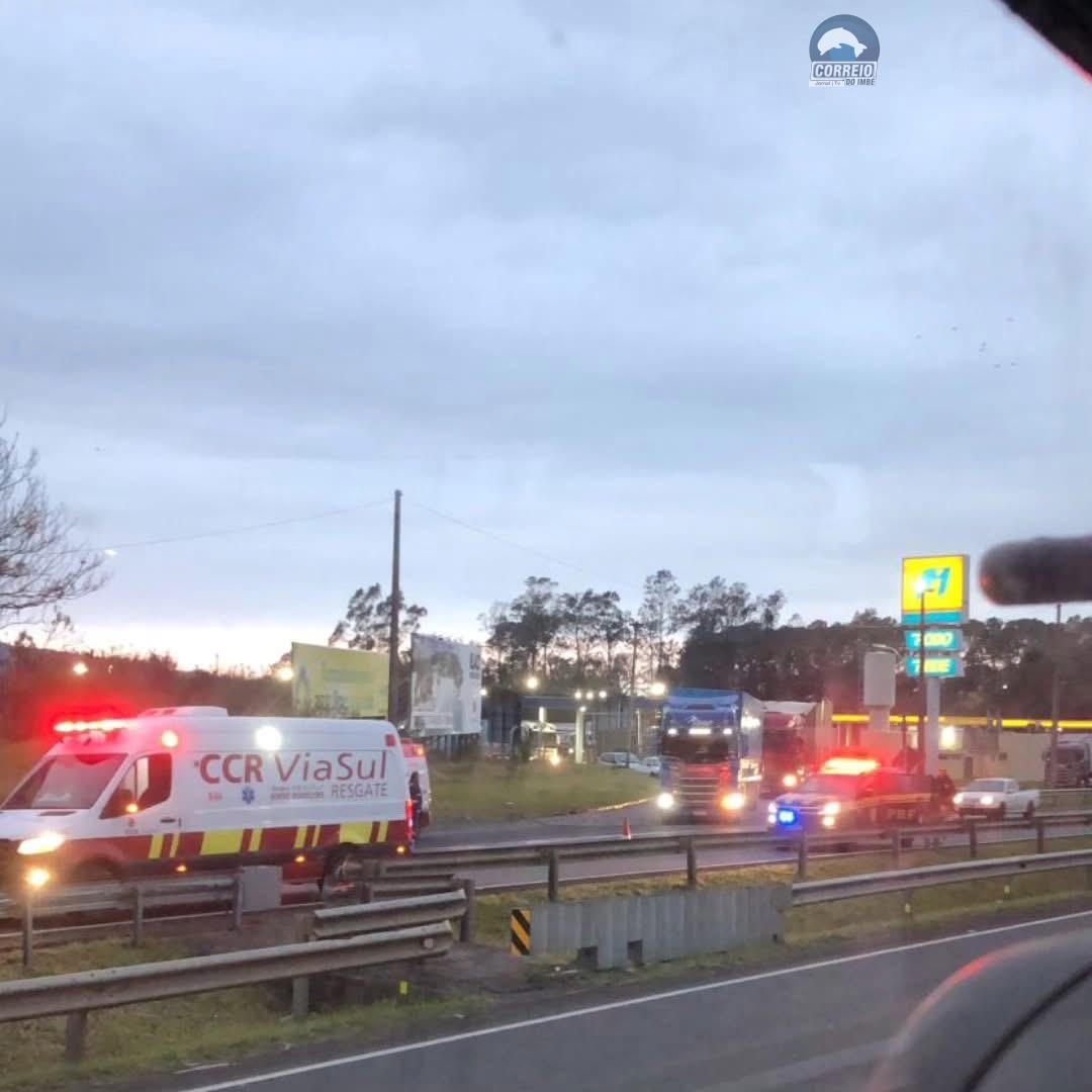 Homem é atropelado na BR-101, em Osório, na manhã desta quarta-feira