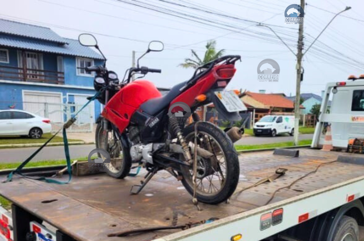 HOMEM É PRESO POR EMBRIAGUEZ AO VOLANTE APÓS CAIR DE MOTO EM IMBÉ