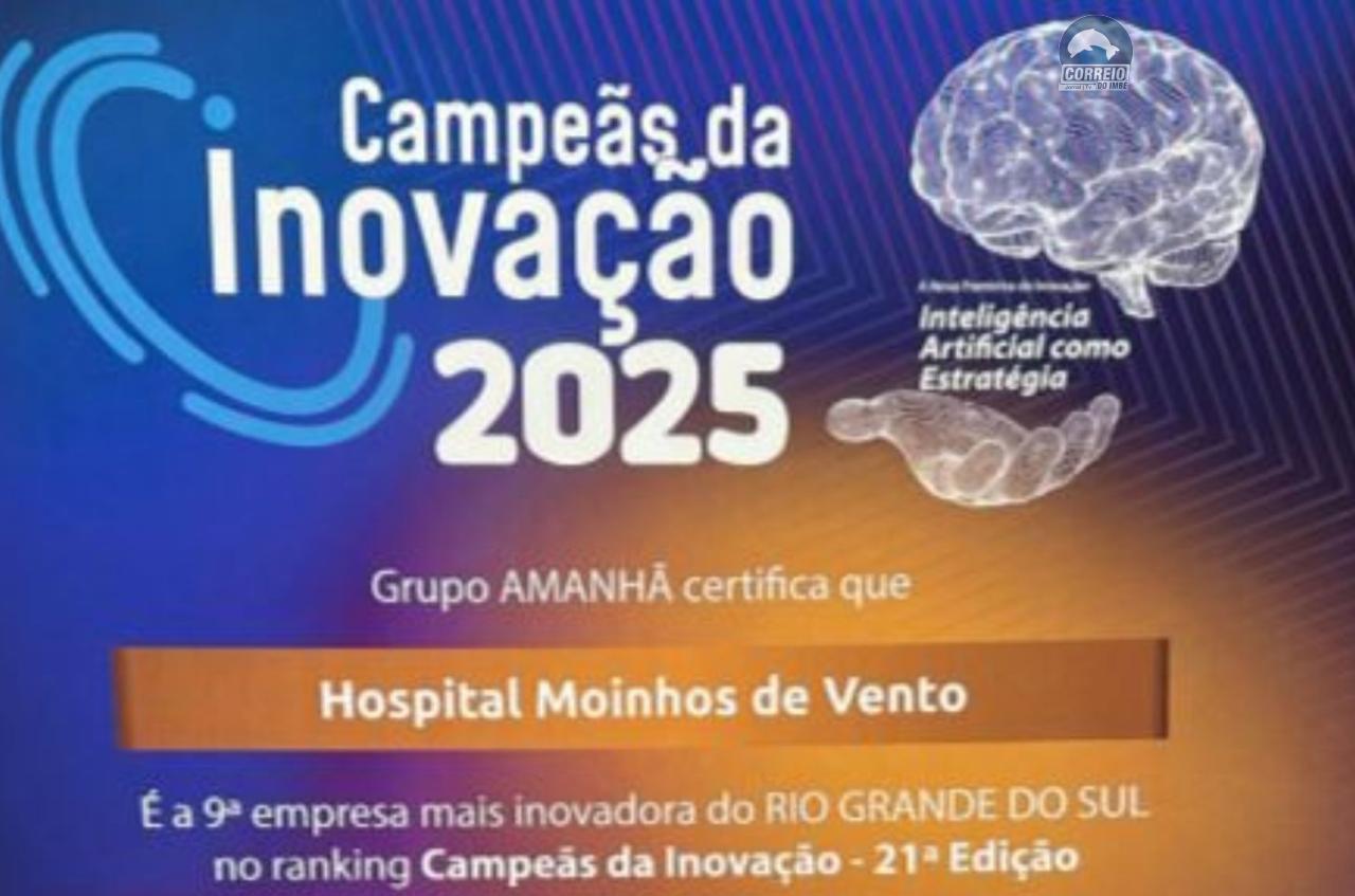 Hospital Moinhos de Vento é reconhecido como instituição de saúde mais inovadora do Sul do Brasil