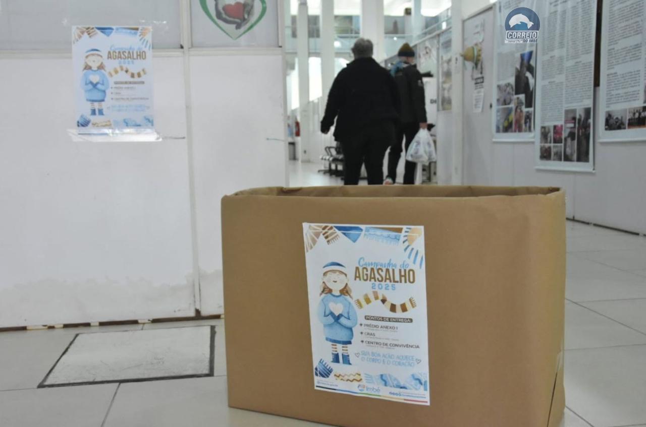 IMBÉ:SMDS INICIA A CAMPANHA DO AGASALHO 2025