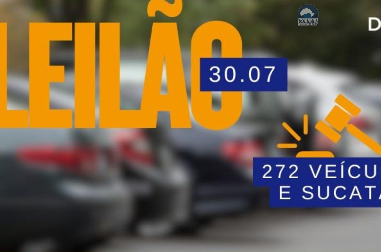 Leilão de veículos e sucatas do DetranRS oferta 272 itens