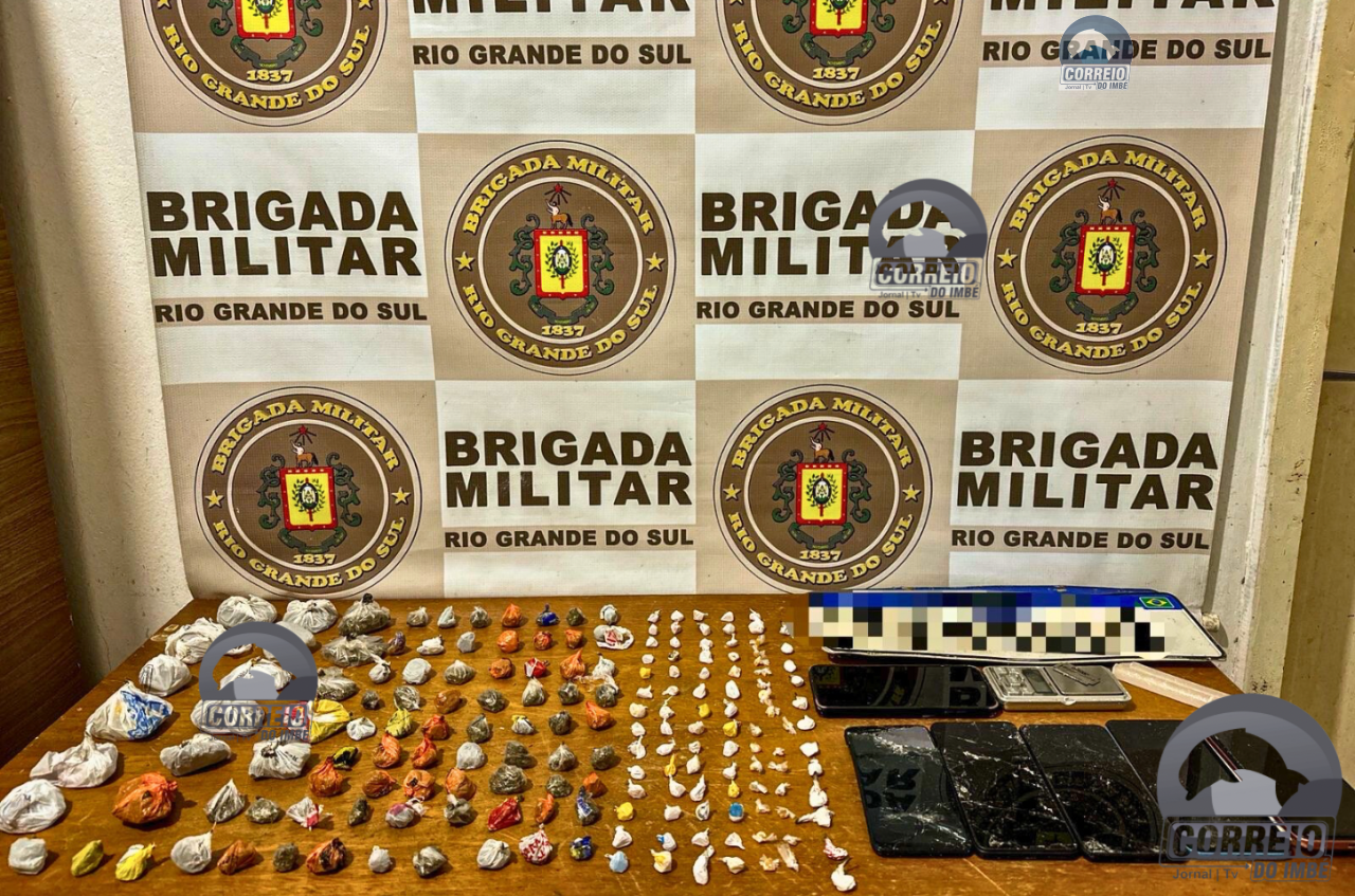 Operação Policial em Palmares do Sul Prende Três e Apreende Grande Quantidade de Drogas
