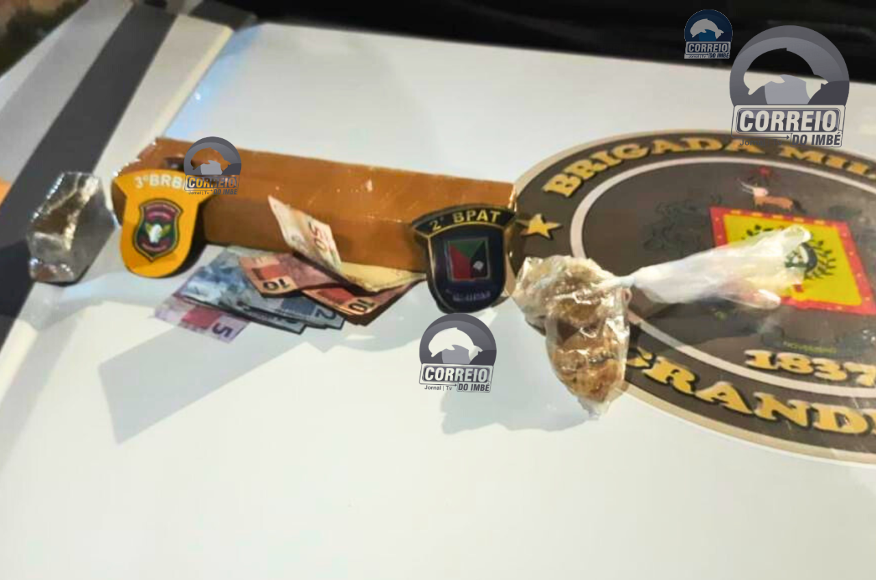 Ação Conjunta da BM e CRBM Prende Dupla por Tráfico de Drogas em Imbé