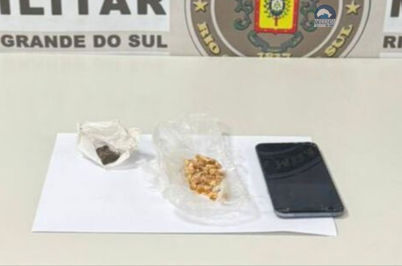 BM prende homem com drogas em Santo Antônio da Patrulha