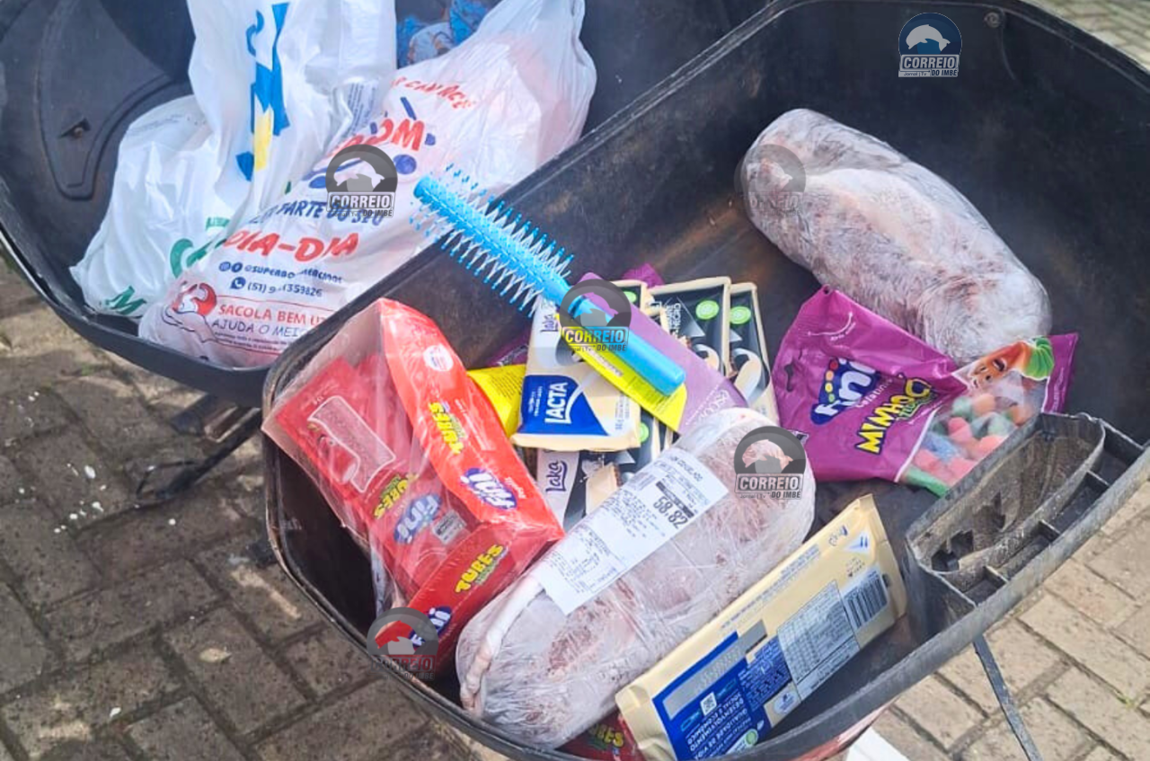 🚔 Brigada Militar prende dupla por furto em supermercado em Imbé