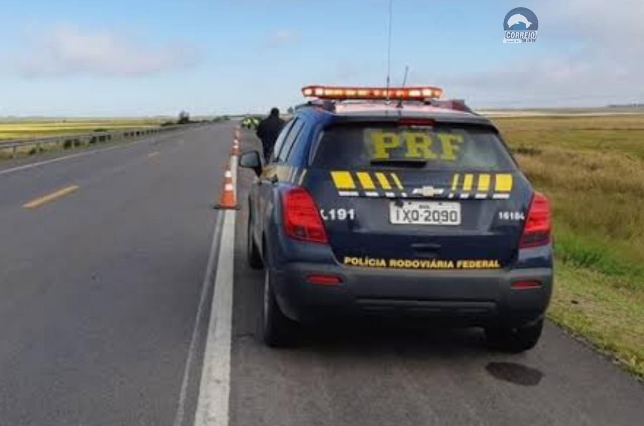 Ciclista morre atropelado na BR-101 em Três Cachoeiras