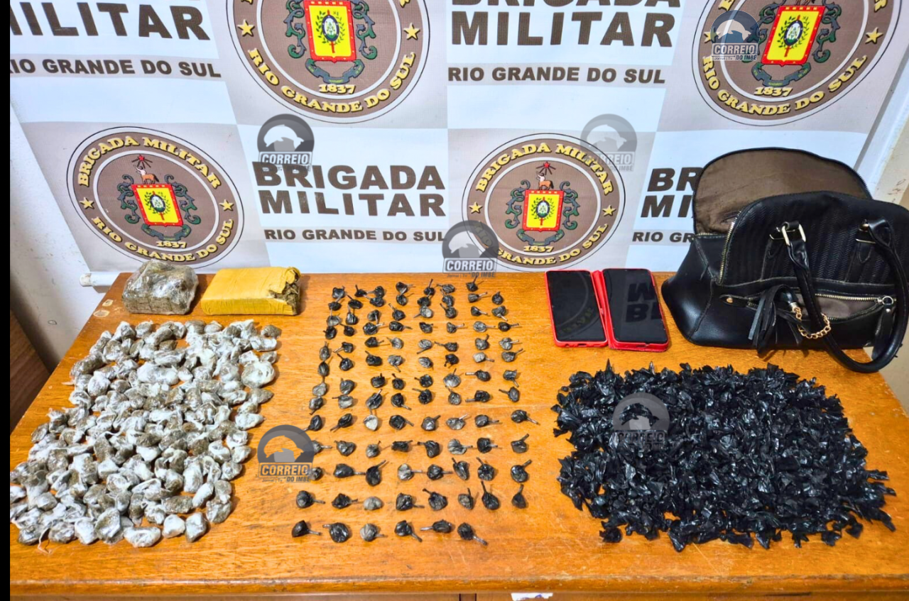🚨 Força Tática da Brigada Militar apreende mais de 700 porções de drogas e prende dupla em Balneário Pinhal