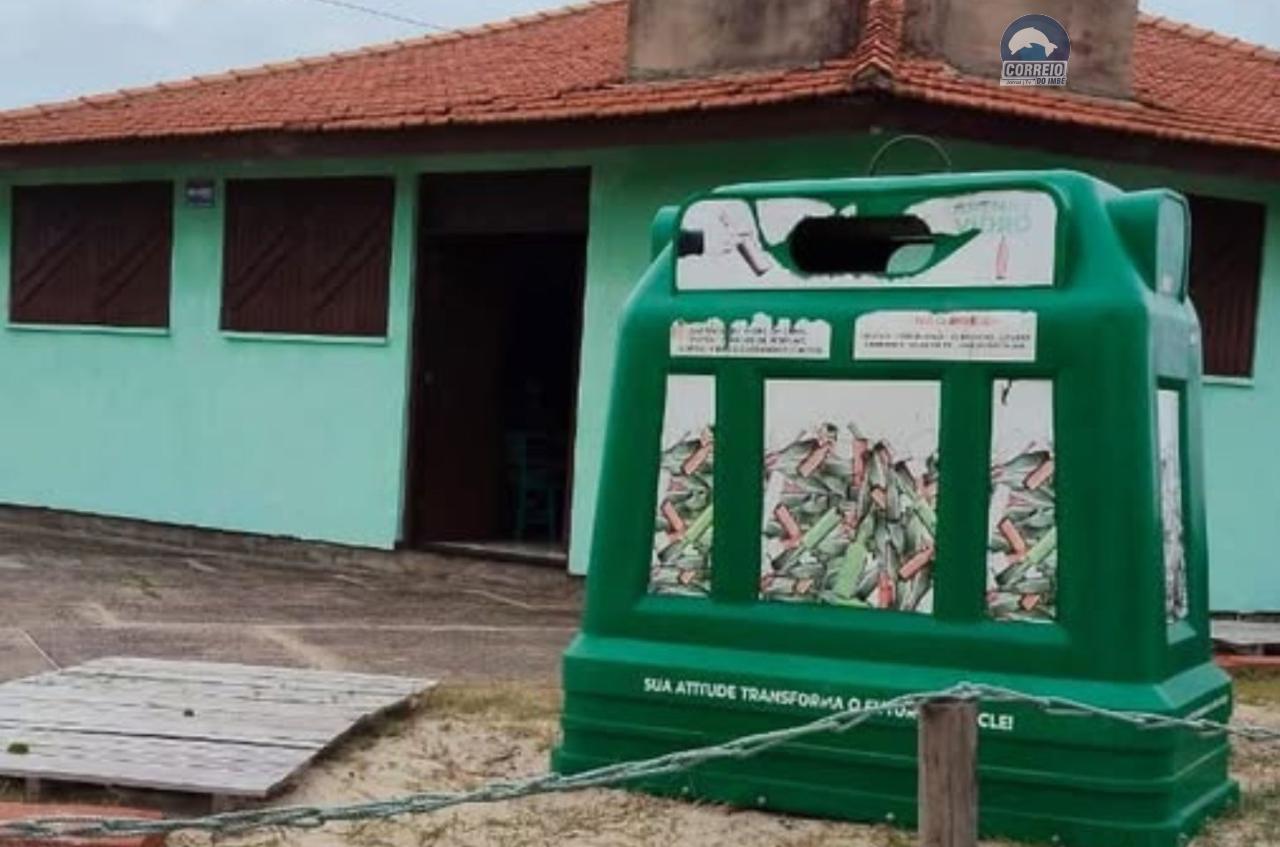 IMBÉ AMPLIA PONTOS DE COLETA DE VIDRO COM NOVOS CONTAINERS