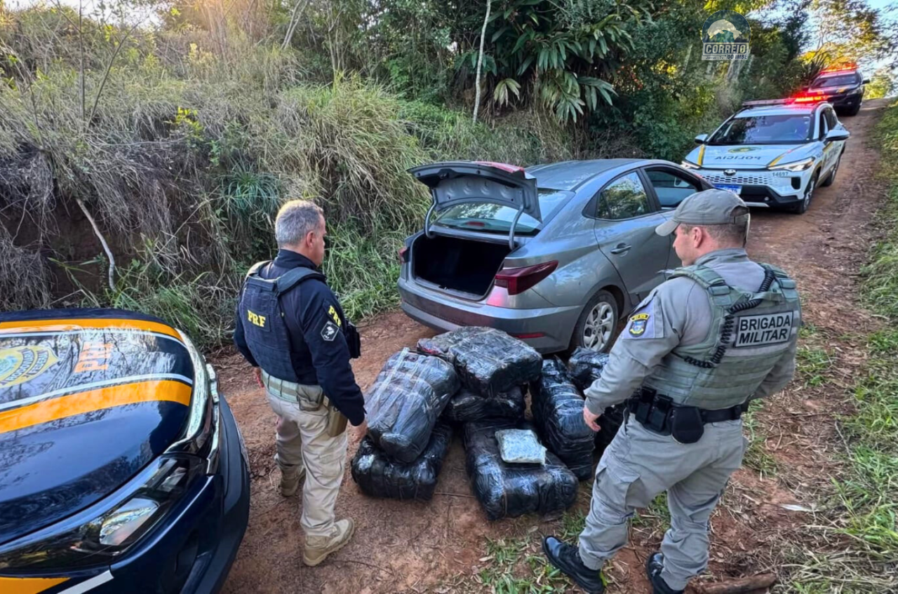 Polícia apreende carga milionária de “supermaconha” após perseguição