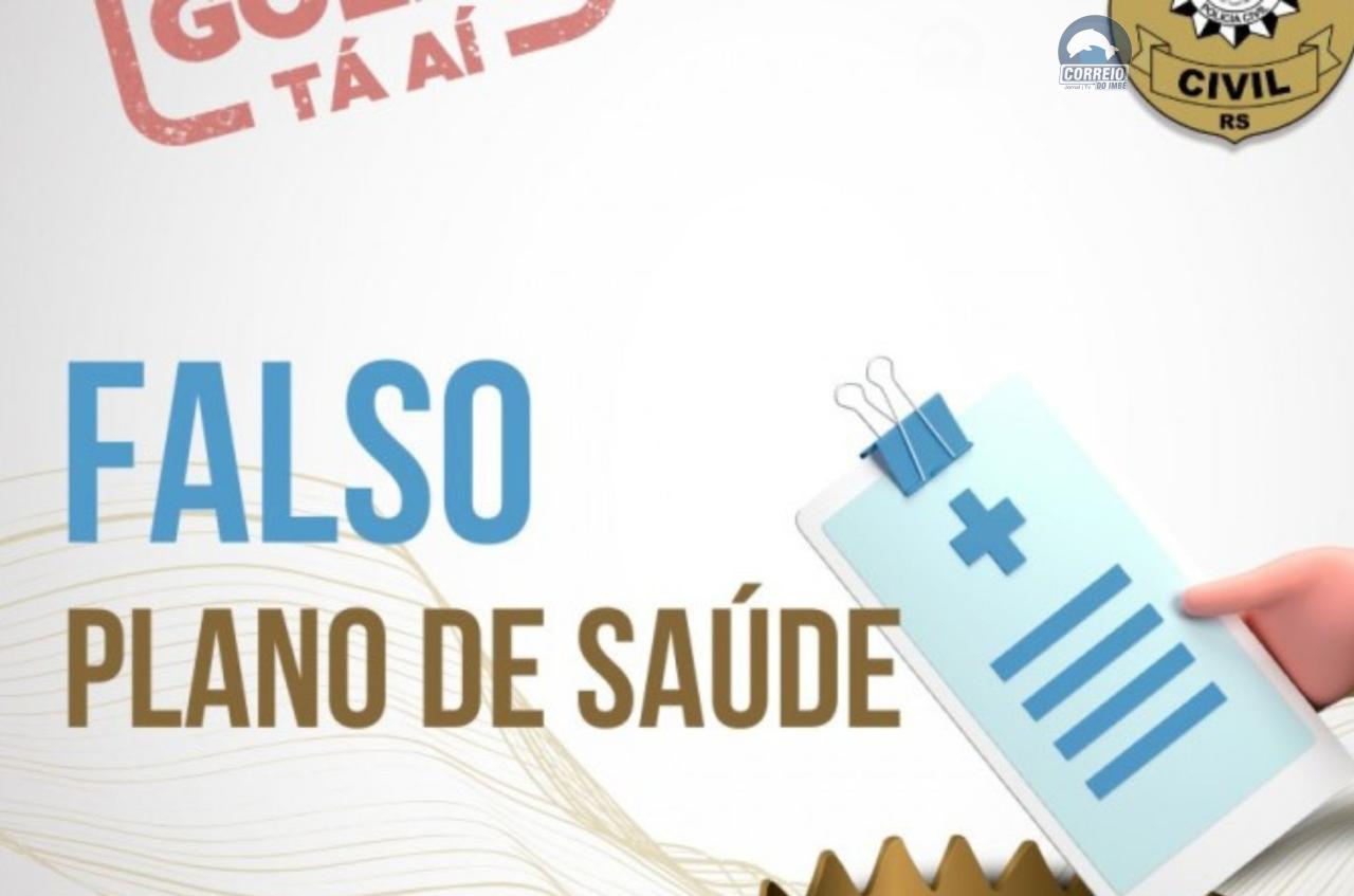Polícia Civil reforça cuidados para evitar o golpe do Falso Plano de Saúde