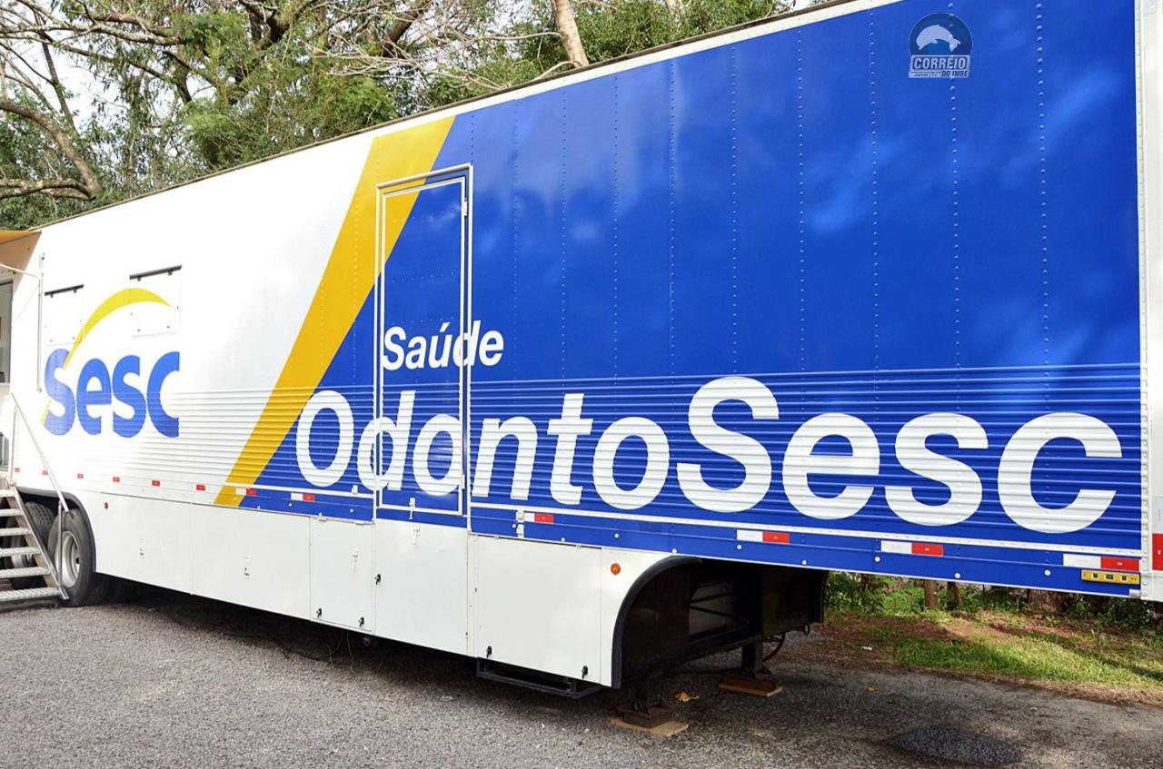 Unidade móvel OdontoSesc inicia atendimentos em Palmares do Sul
