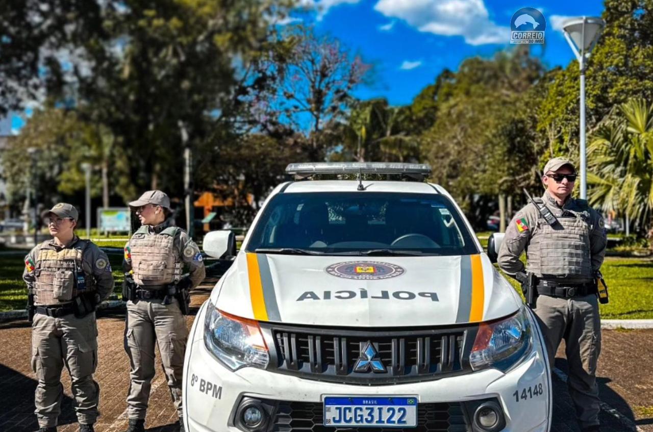 8º BPM intensifica policiamento na área central de Osório e em locais de grande circulação