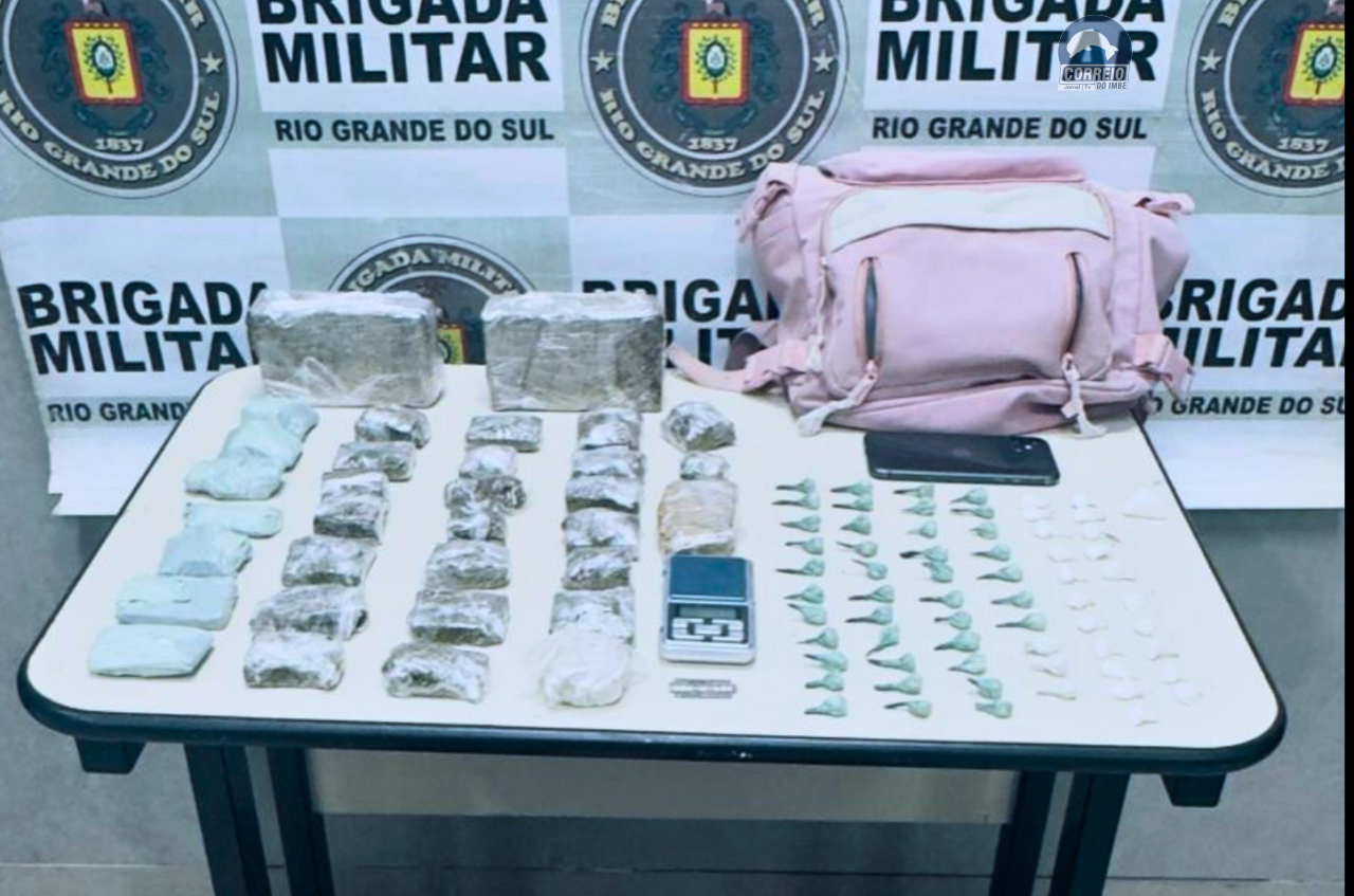 BM prende homem com drogas em Capão da Canoa