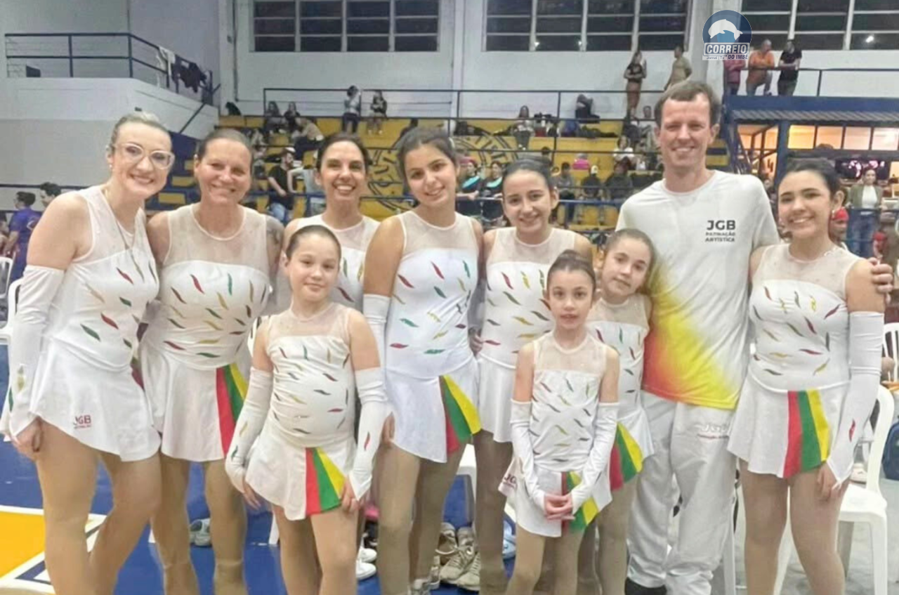 Família de Osório conquista medalhas em campeonato nacional de patinação artística
