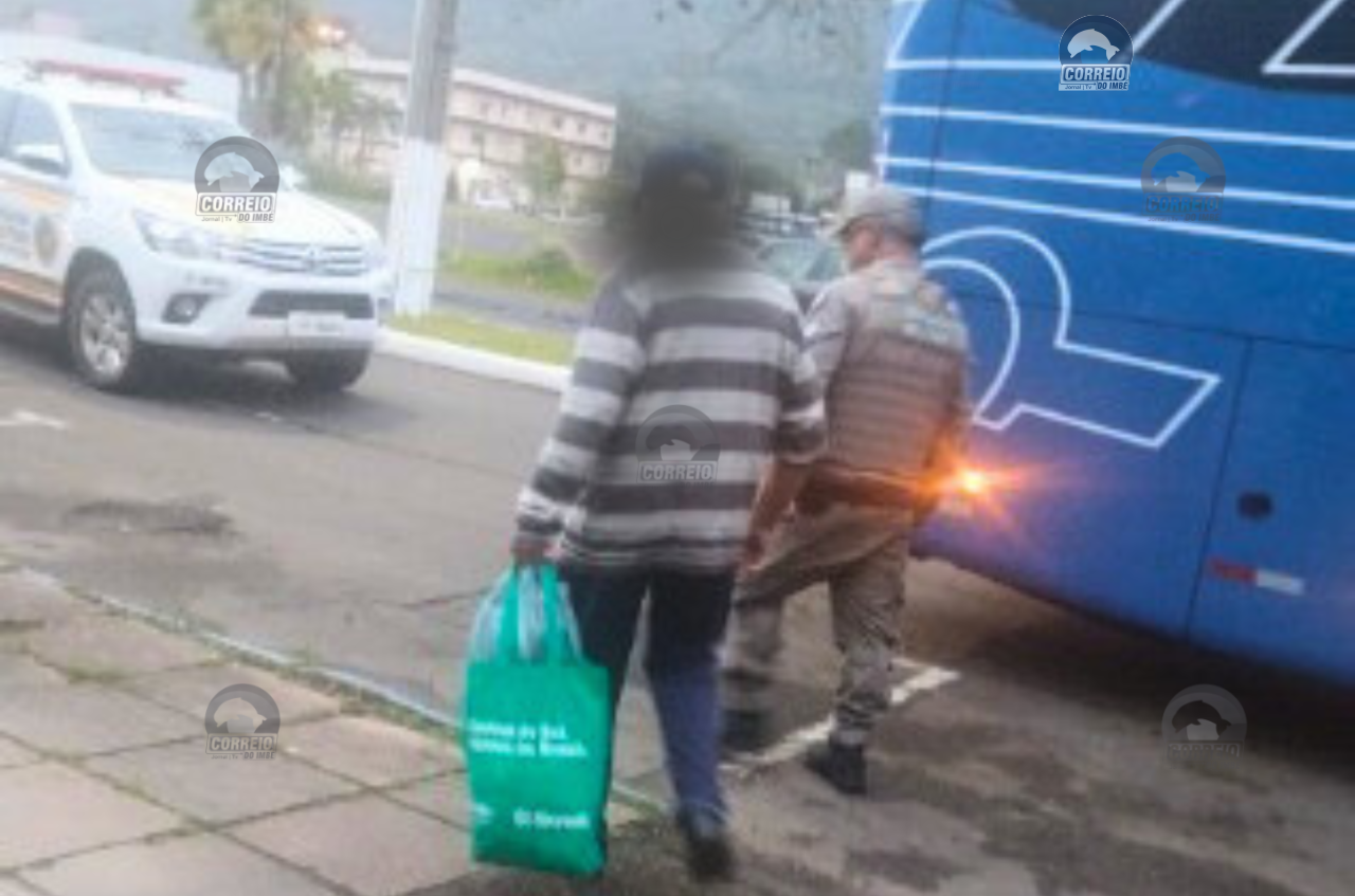 Foragido é preso em ônibus que retornava da Expointer em Osório