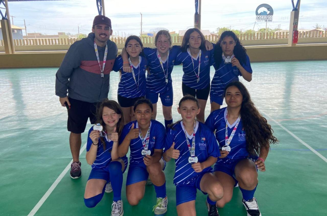 JIMI: BASQUETE FEMININO INFANTIL DEFINE CAMPEÃS ENTRE AS ESCOLAS DE IMBÉ