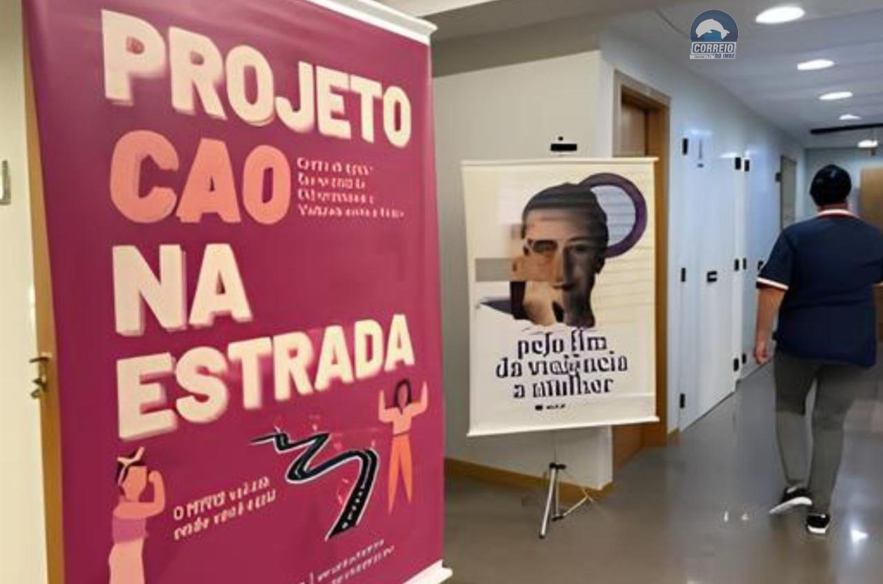 ⚖️🚐 MINISTÉRIO PÚBLICO LEVA PROJETO CAO NA ESTRADA A OSÓRIO COM FOCO NO ENFRENTAMENTO À VIOLÊNCIA CONTRA A MULHER 🚺💜✊