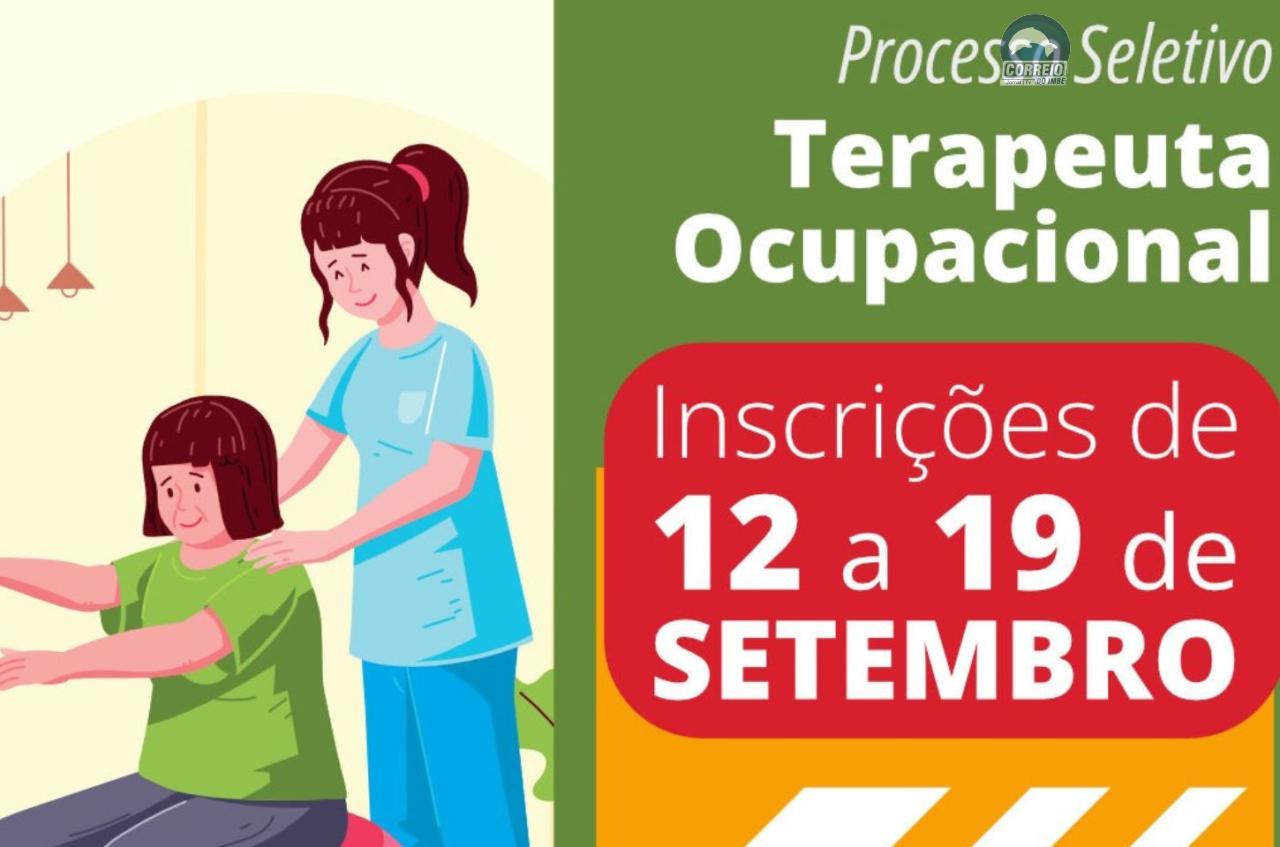 Processo seletivo para Terapeuta Ocupacional em Torres: Inscrições abertas de 12 a 19 de setembro